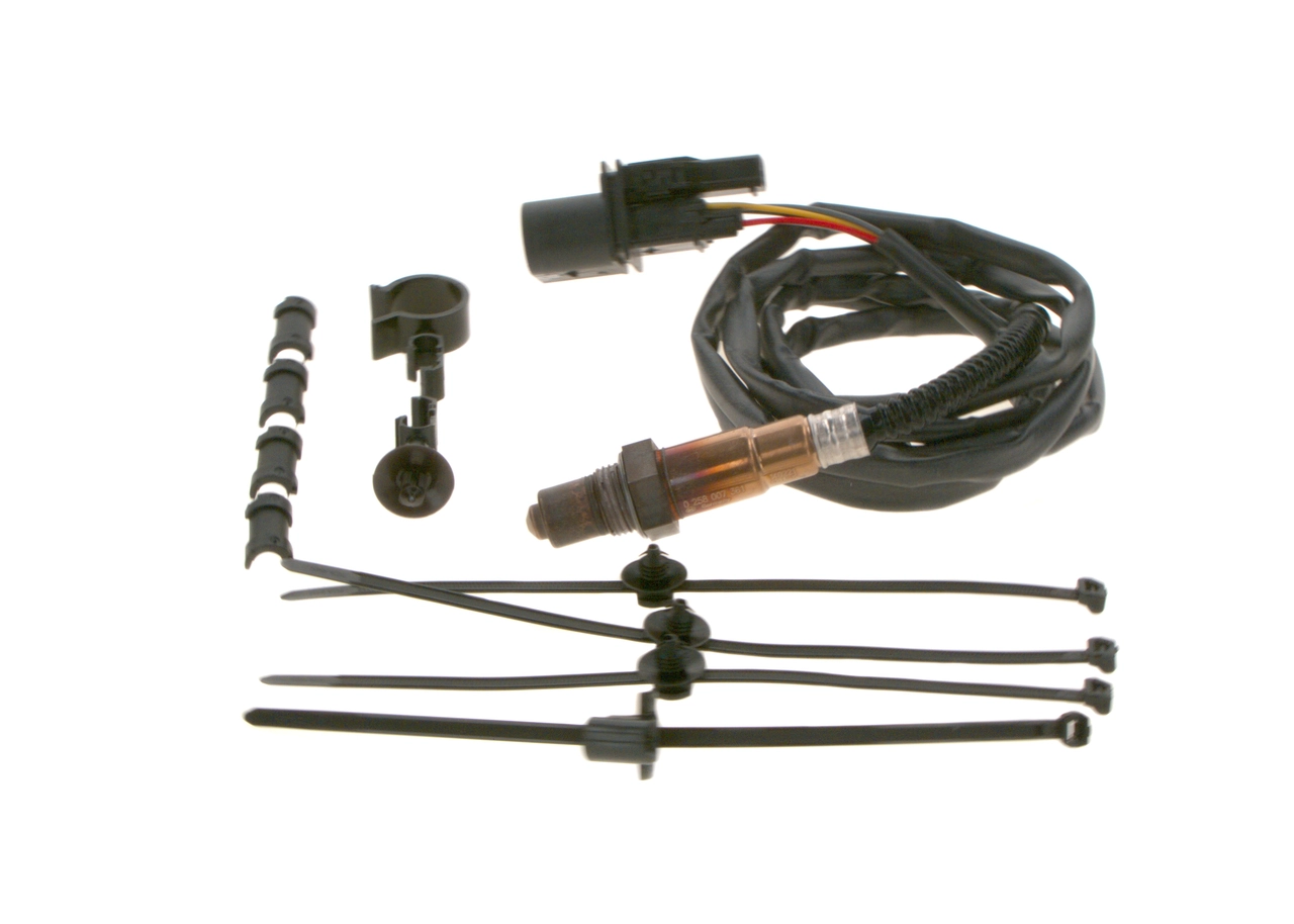 0258007361 Bosch Sonda lambda, sensor de oxígeno antes del catalizador izquierdo