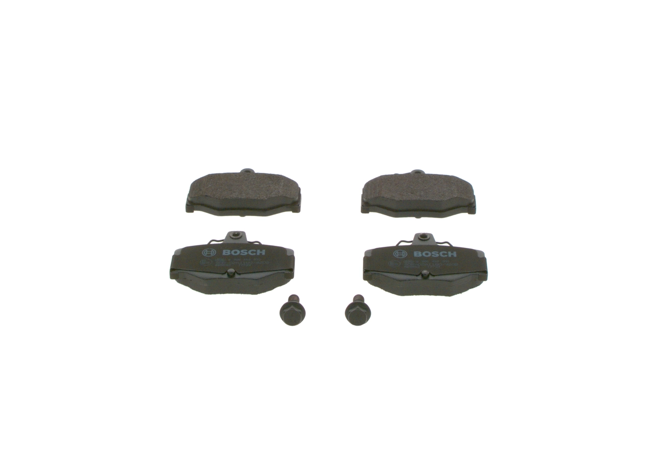 0986460993 Bosch Pastillas freno traseras