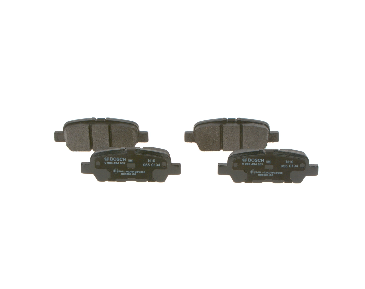Pastillas traseras de freno Bosch 0986494857 precio, desde 87,31 EUR