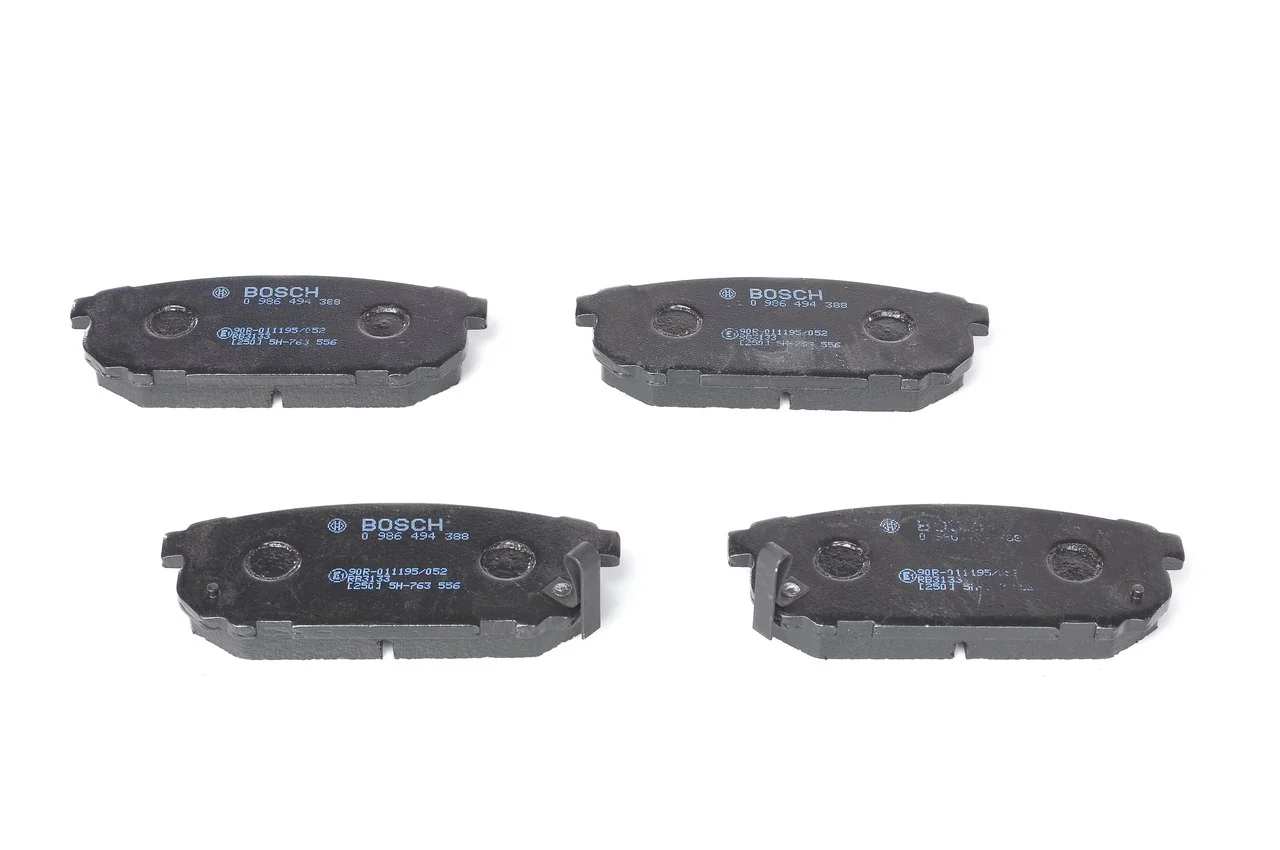 0986494388 Bosch Pastillas freno traseras