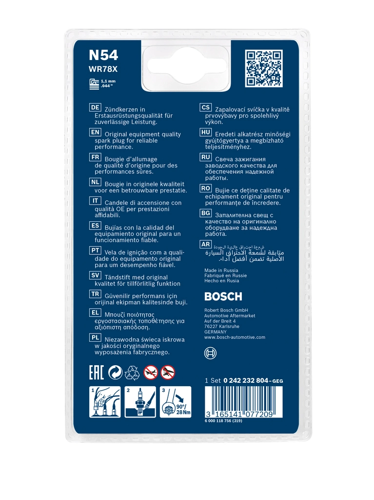 Comprar 0242232804 Bosch Bujía de encendido