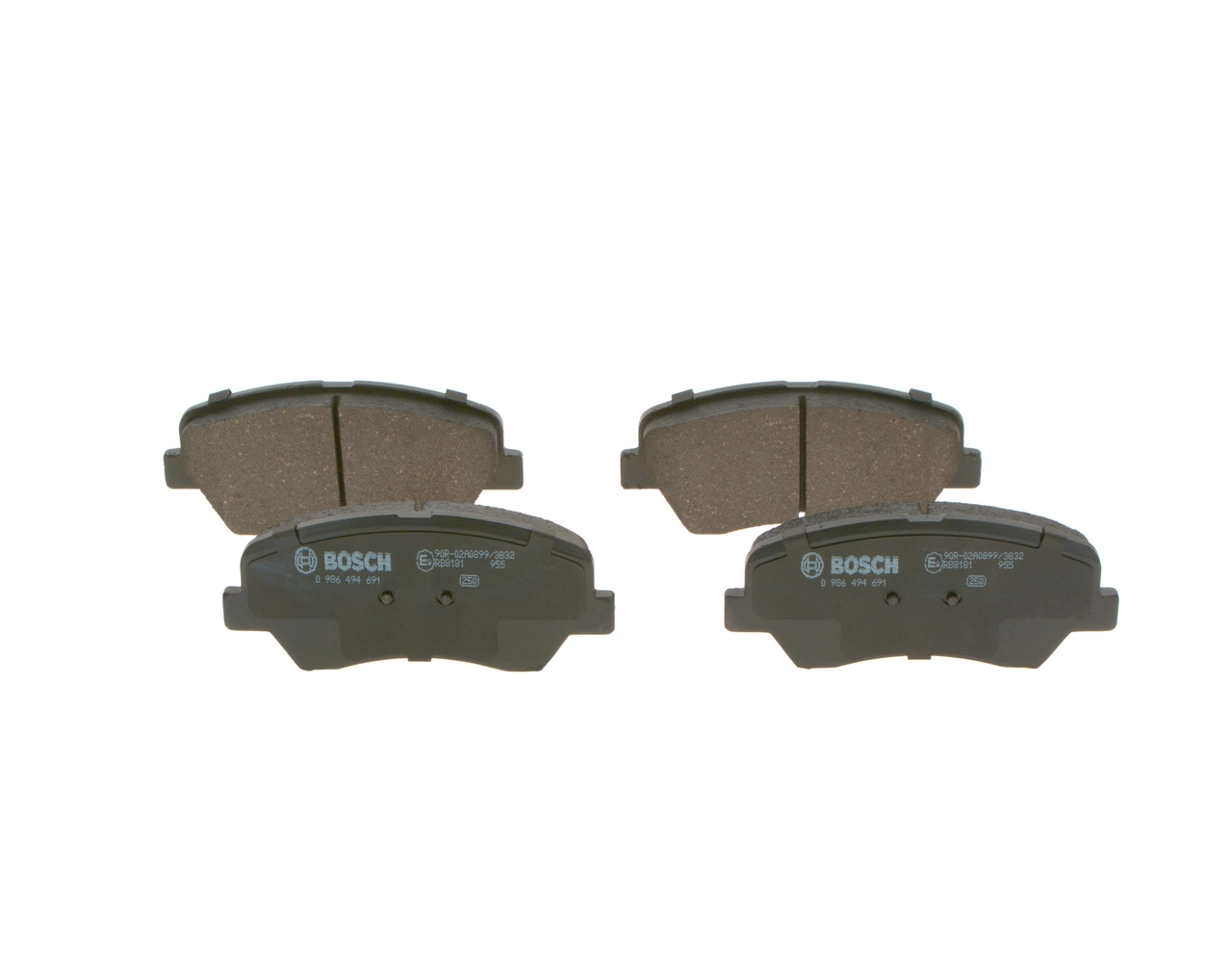 Pastillas de freno 0986494691 Bosch