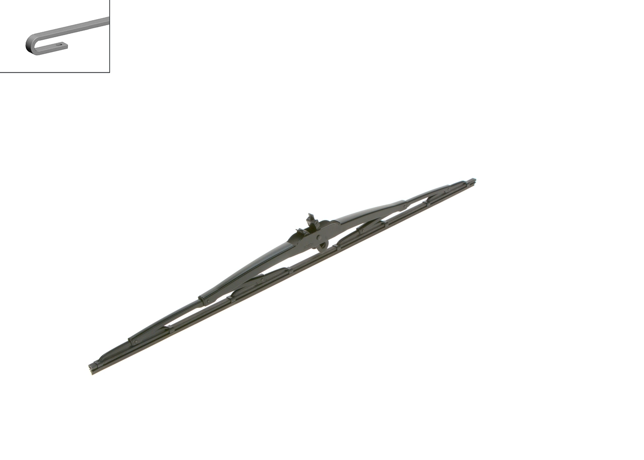 Escobilla del limpiaparabrisas del lado del conductor 3397018966 Bosch
