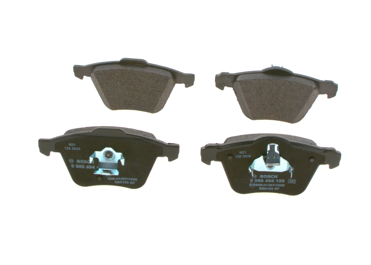 Comprar 0986494159 Bosch Pastillas delanteras de freno