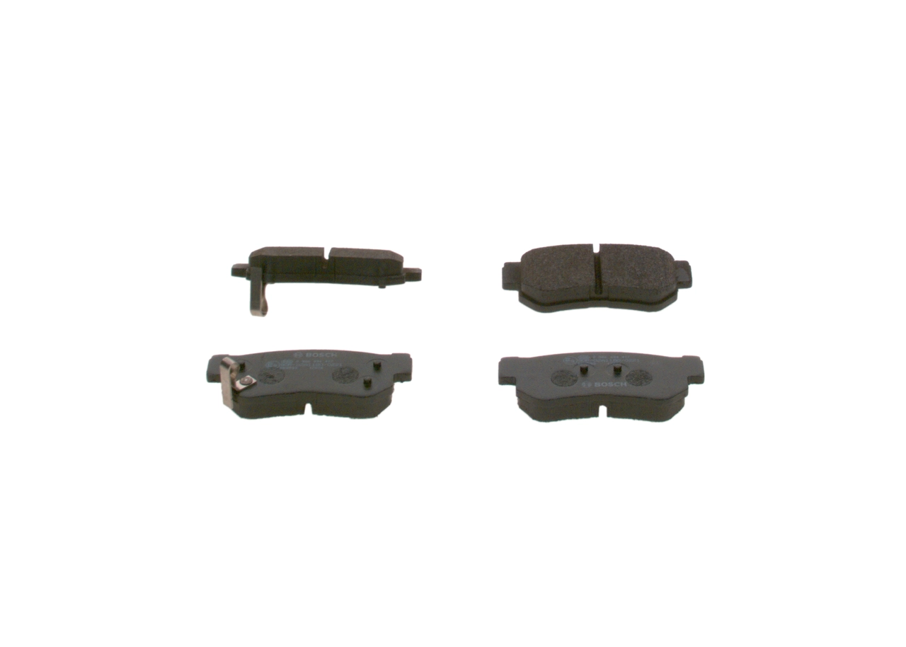 0986494417 Bosch Pastillas freno traseras