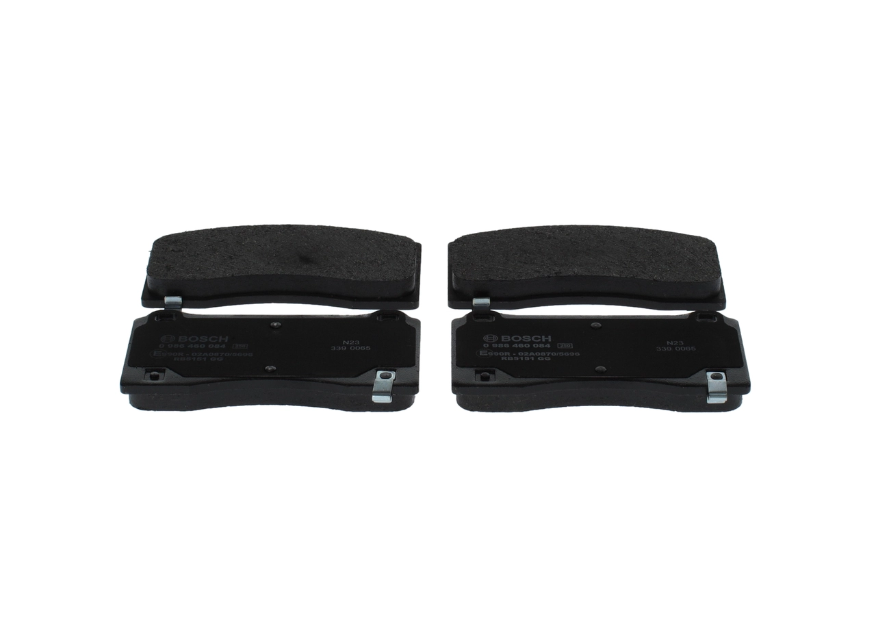 0986460084 Bosch Pastillas delanteras