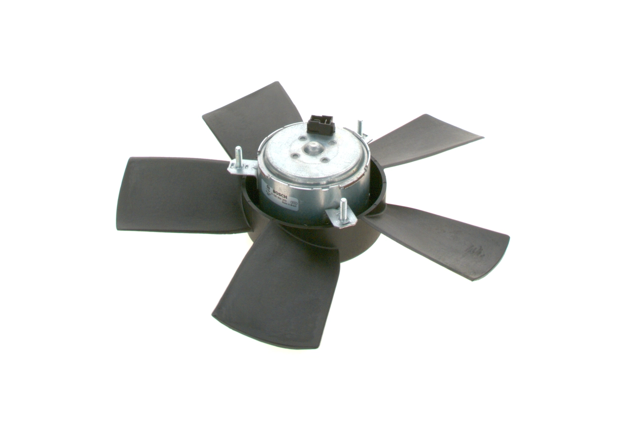 Ventilador (rodete +motor) refrigeración del motor con electromotor completo Opel Kadett 35, 36, 45, 46