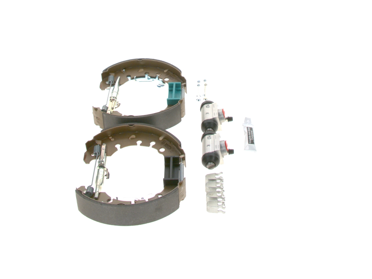 Kit de zapatas de frenos de tambor, con cilindros, completo Bosch 0204114668 precio, desde 110,66 EUR