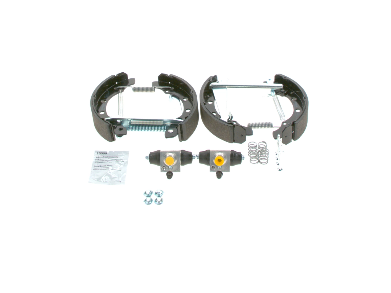 Kit de zapatas de frenos de tambor, con cilindros, completo Bosch 0204114682 precio, desde 104,65 EUR