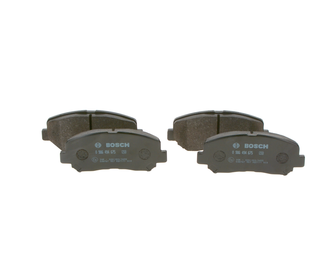 Pastillas de freno 0986494675 Bosch