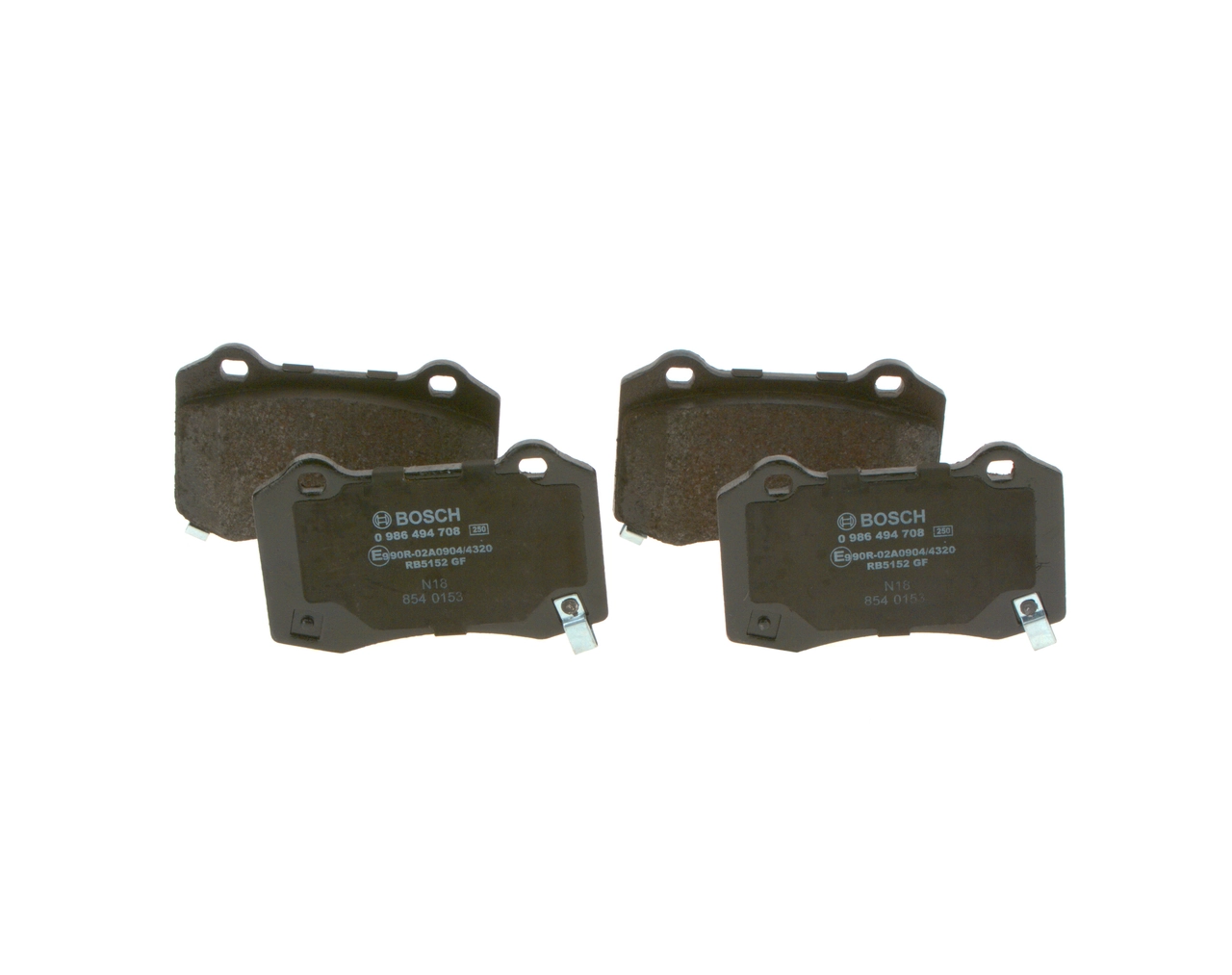 Pastillas traseras de freno Bosch 0986494708 precio, desde 59,11 EUR