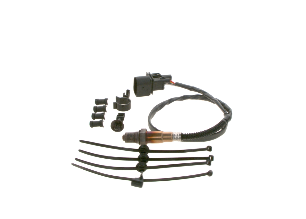 0258007357 Bosch Sonda lambda, sensor de oxígeno antes del catalizador izquierdo