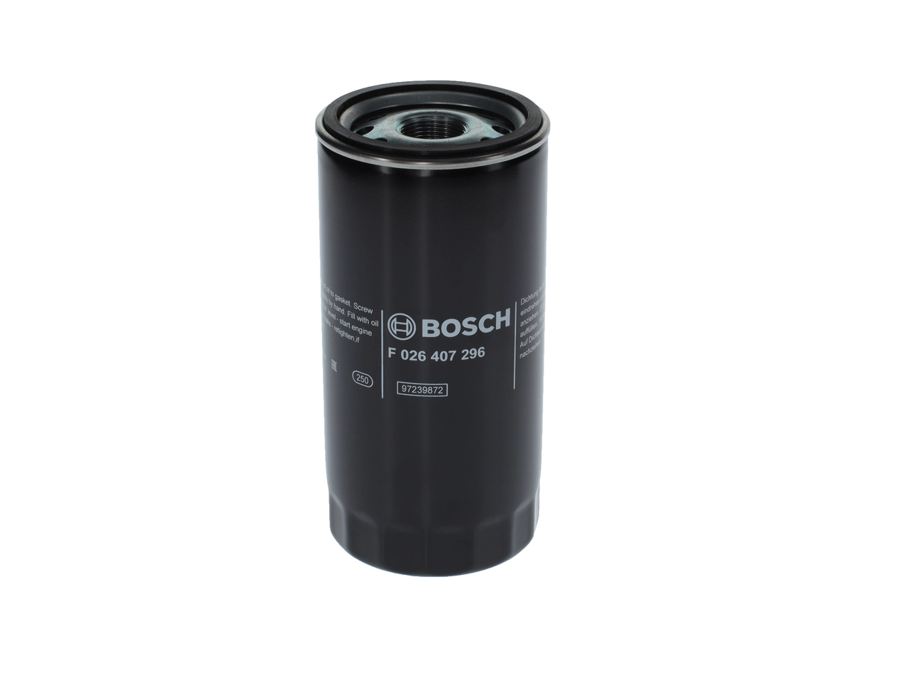 F026407296 Bosch Filtro aceite
