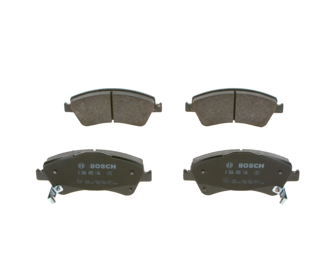 Pastillas freno delanteras Bosch 0986495106 precio, desde 24,02 EUR