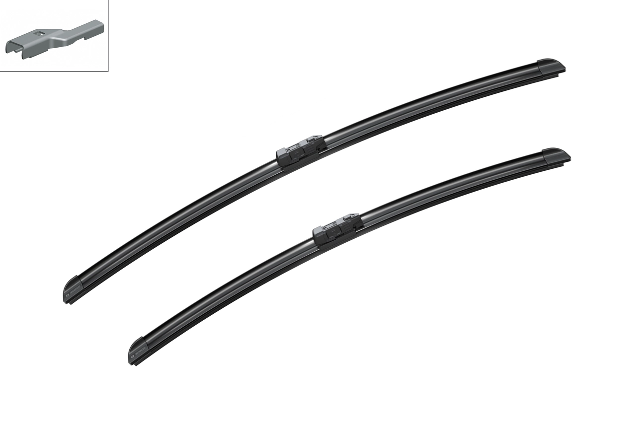 Comprar 3397007854 Bosch Juego de escobillas de luna delantera, 2 piezas