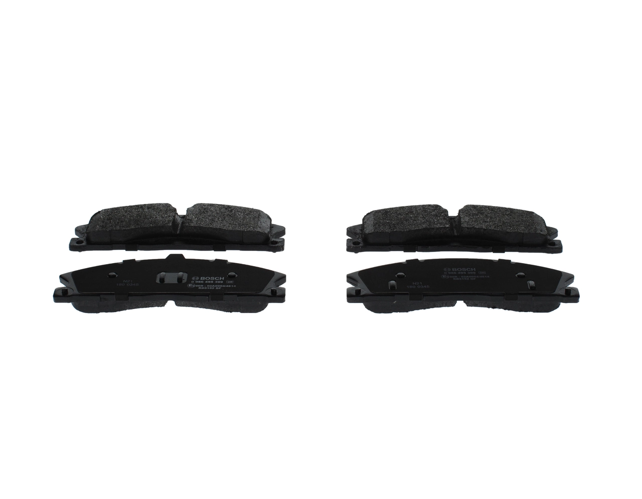 Pastillas freno delanteras Bosch 0986495399 precio, desde 38,69 EUR