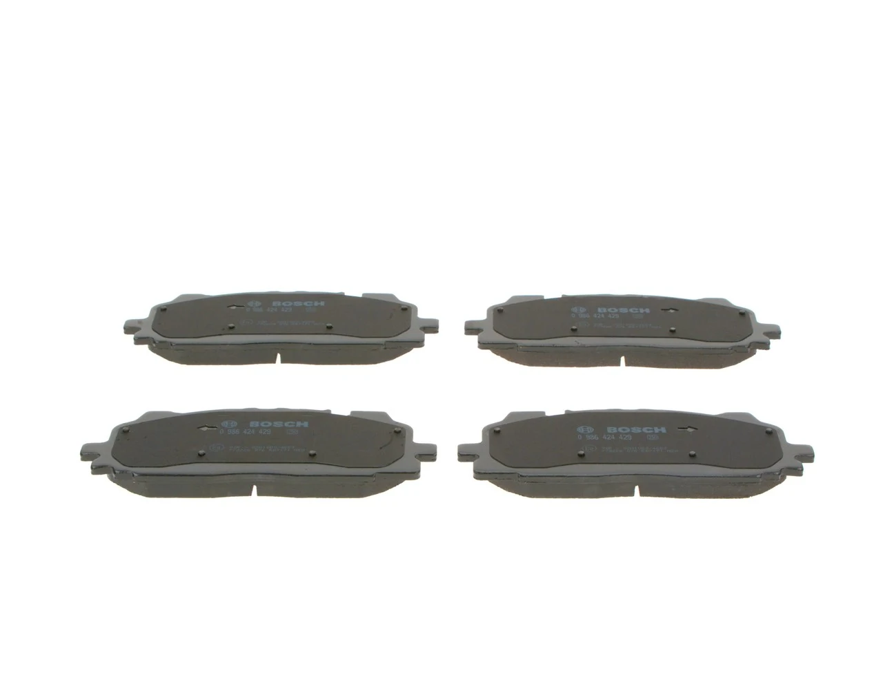 0986424429 Bosch Pastillas delanteras