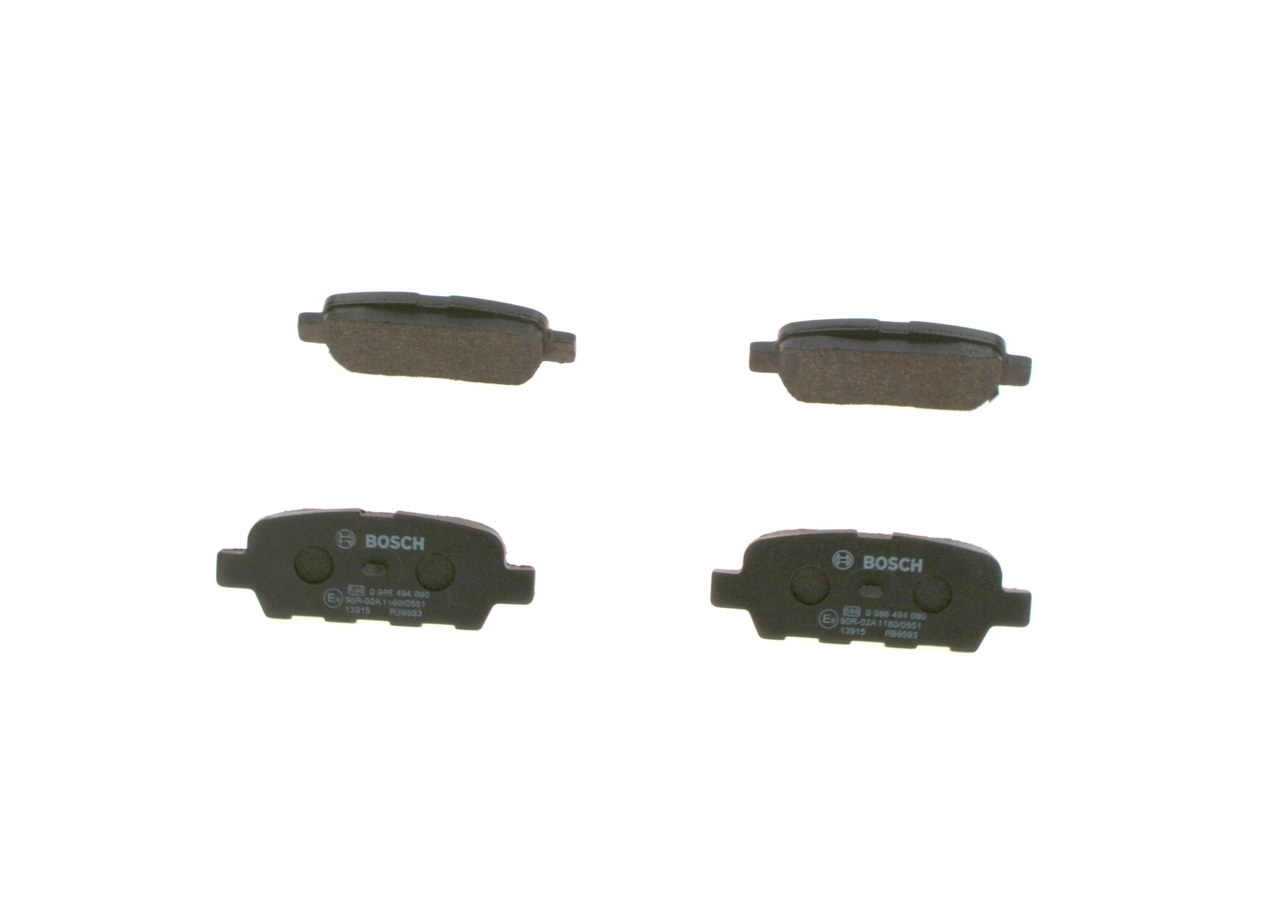 Pastillas traseras de freno Bosch 0986494090 precio, desde 19,11 EUR