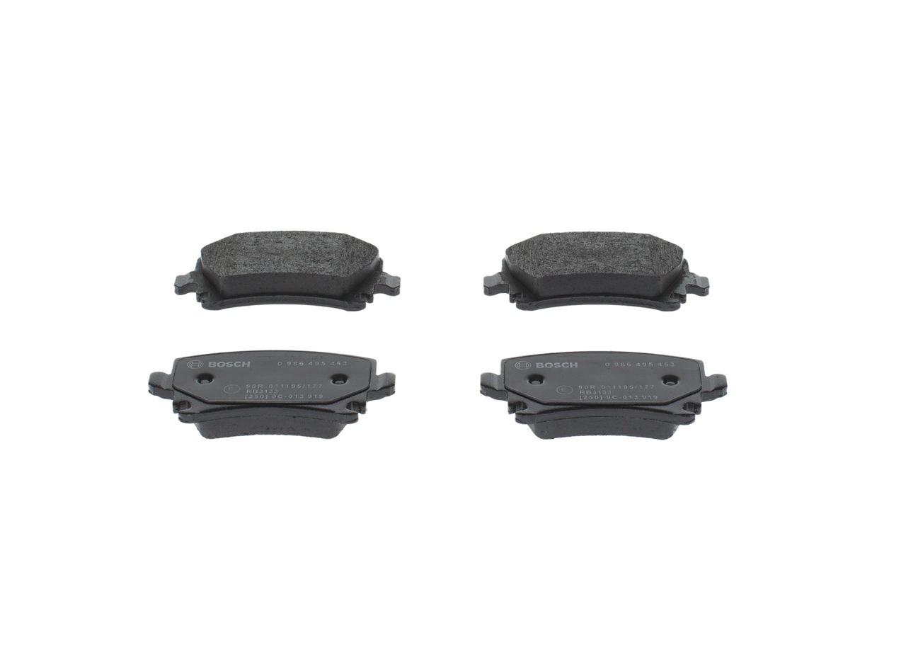 0986495453 Bosch Pastillas freno traseras
