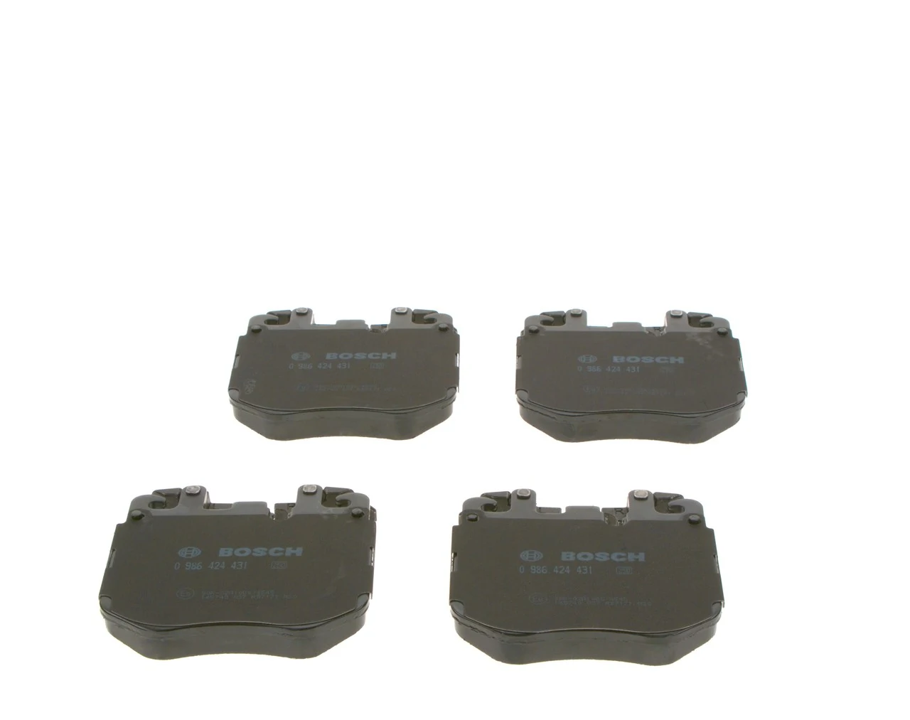 0986424431 Bosch Pastillas delanteras