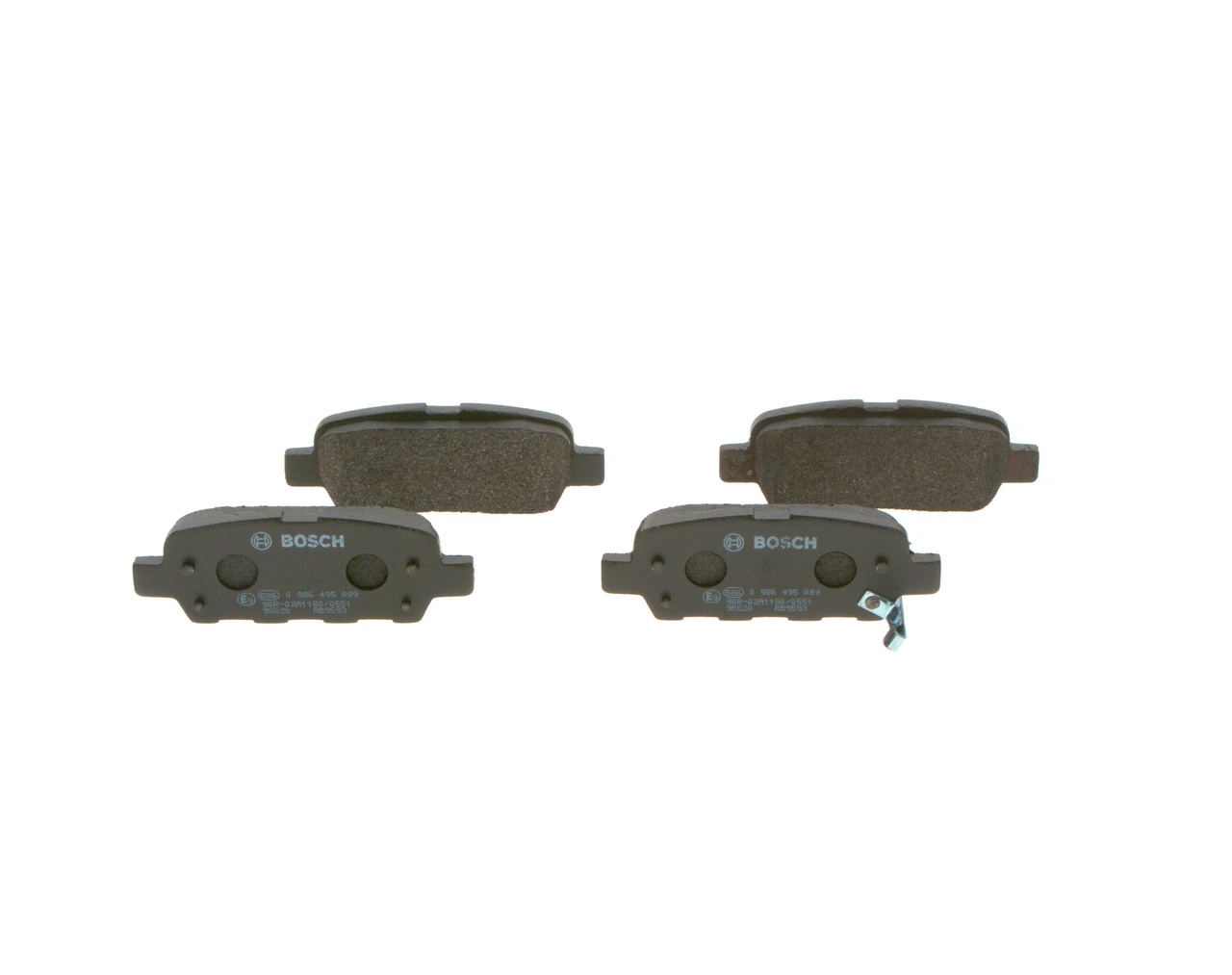 Pastillas traseras de freno Bosch 0986495089 precio, desde 19,53 EUR