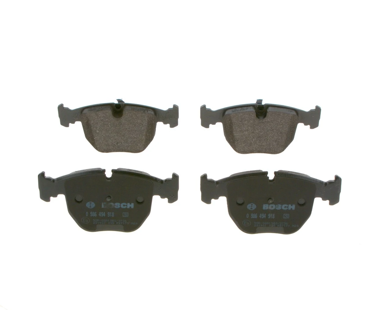 Comprar 0986494918 Bosch Pastillas de freno traseras