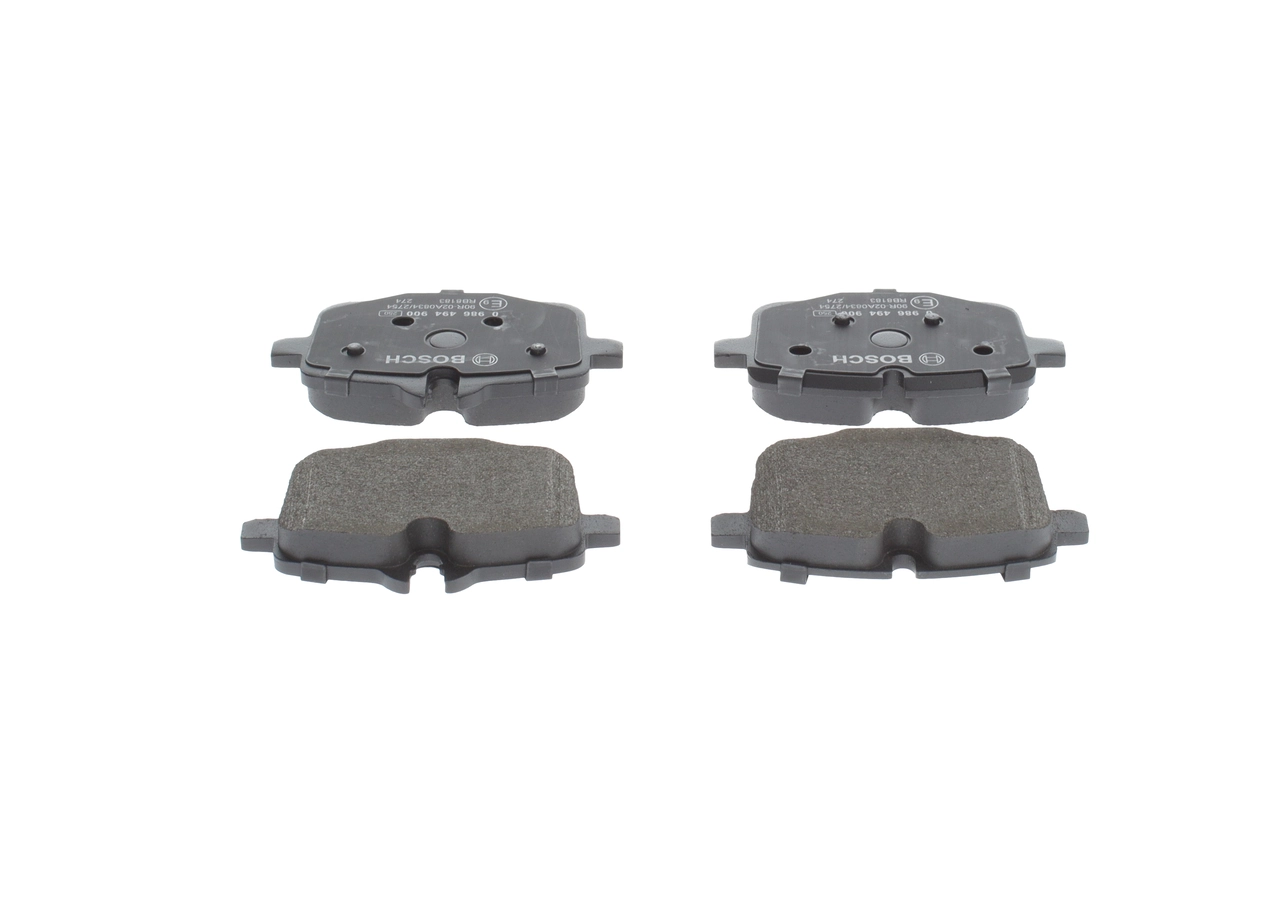 0986494900 Bosch Pastillas freno traseras