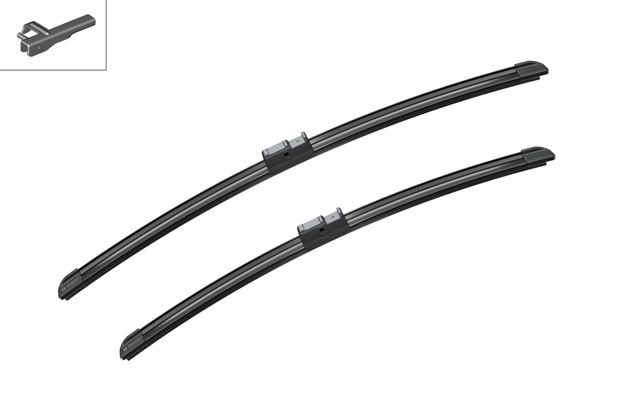 Comprar 3397118927 Bosch Juego de escobillas de luna delantera, 2 piezas