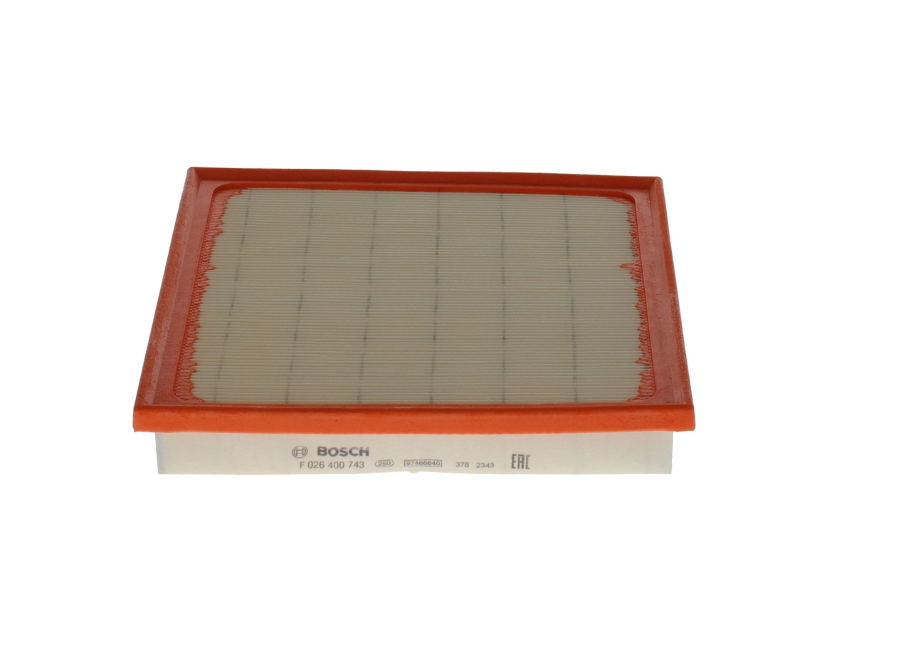 El filtro de aire Bosch F026400743 precio, desde 17,18 EUR