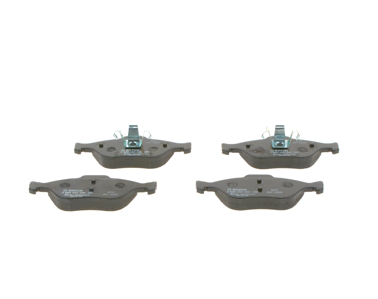 Comprar 0986495220 Bosch Pastillas delanteras de freno