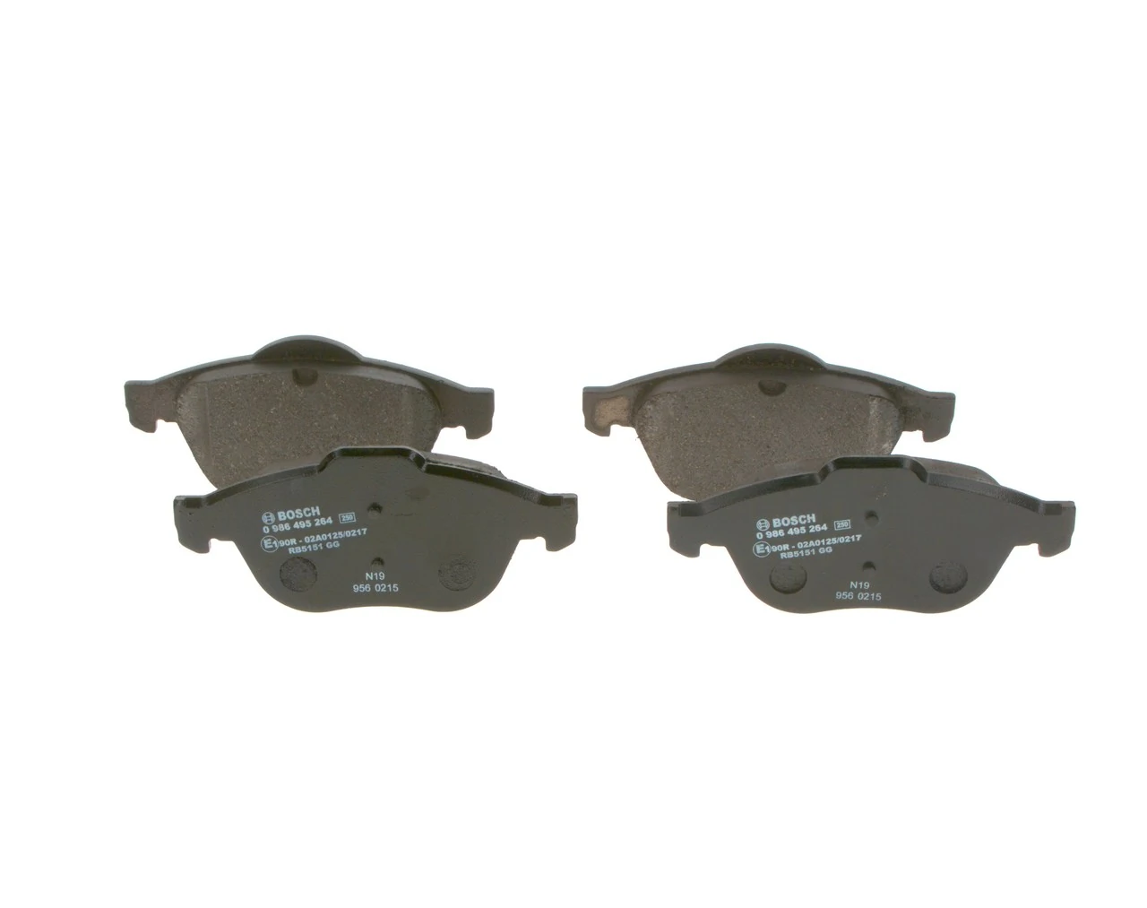 Pastillas de freno 0986495264 Bosch