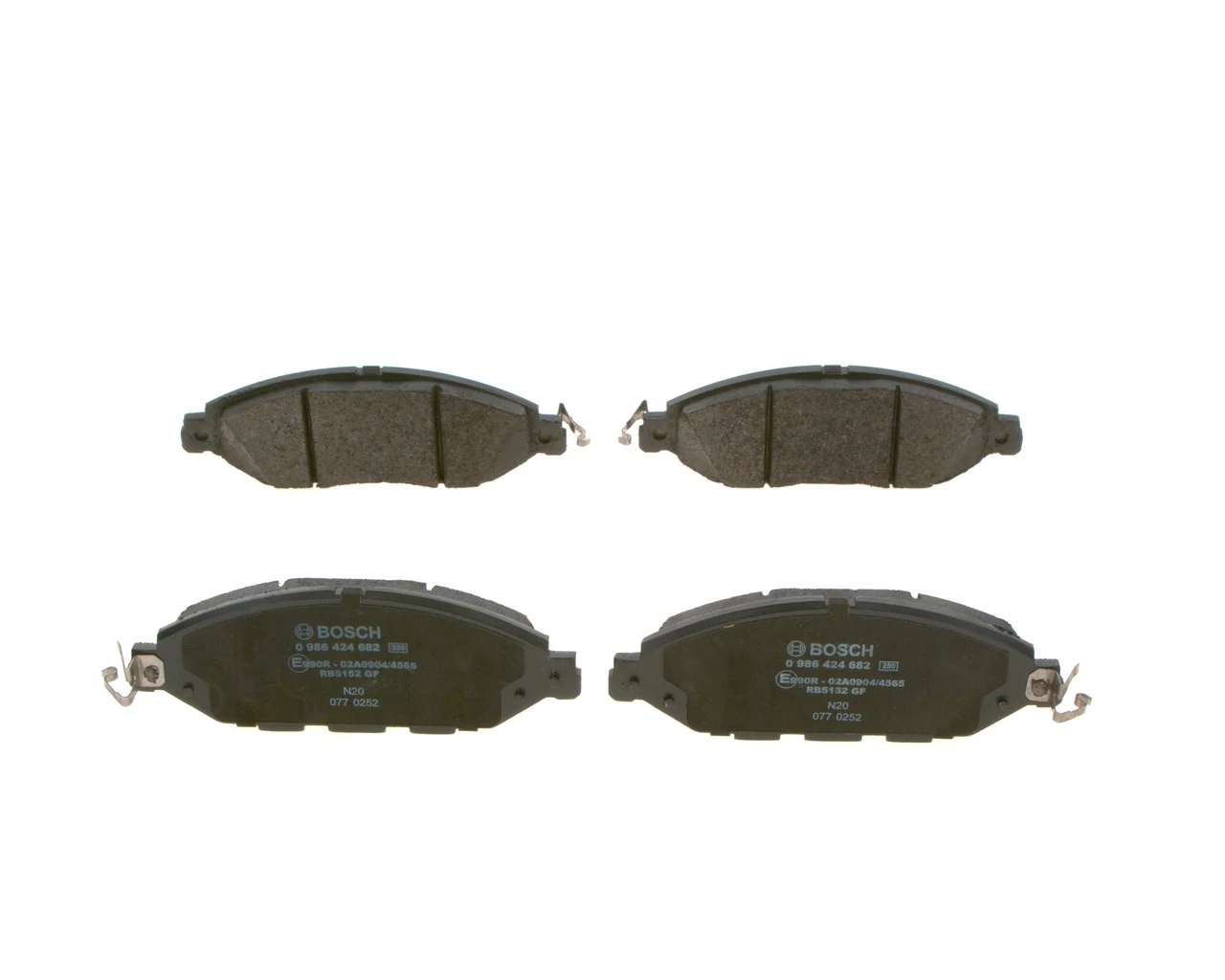 Comprar 0986424682 Bosch Pastillas delanteras de freno