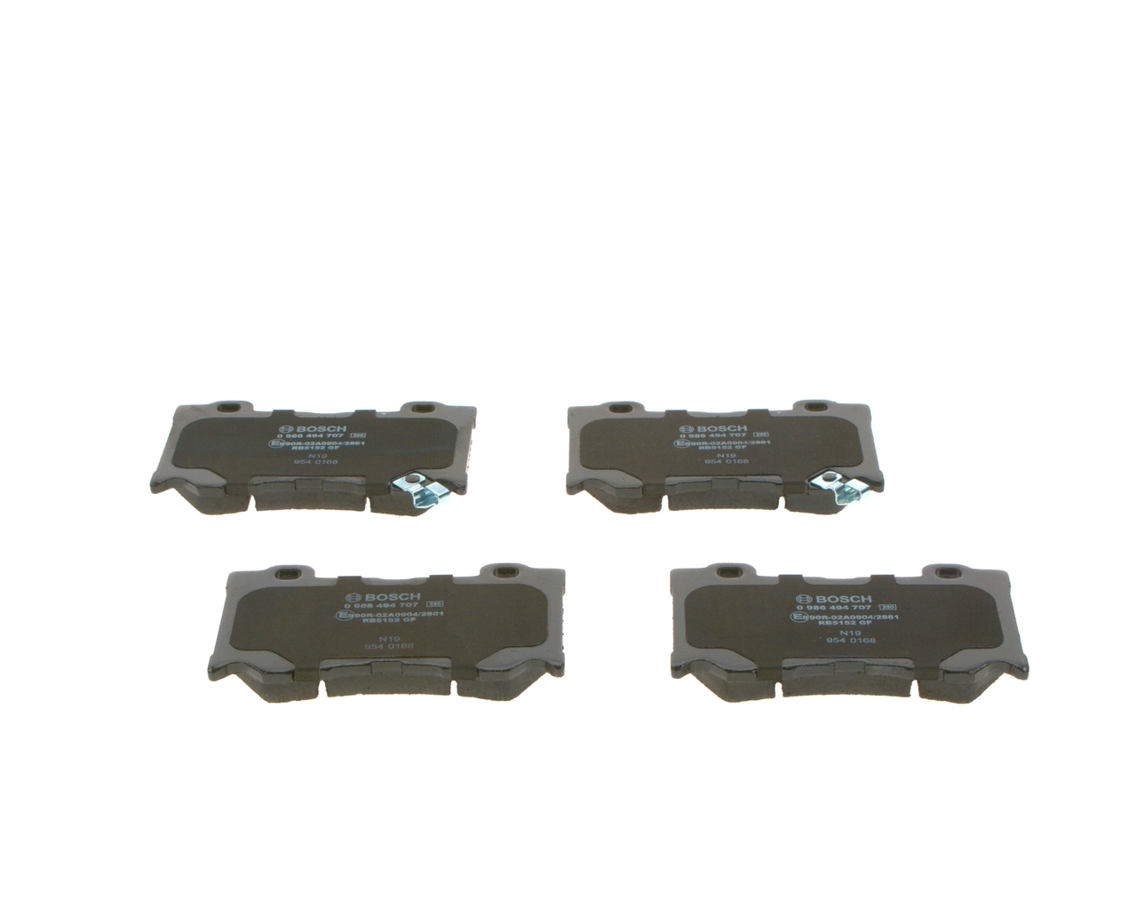 Pastillas freno delanteras Bosch 0986494707 precio, desde 34,05 EUR