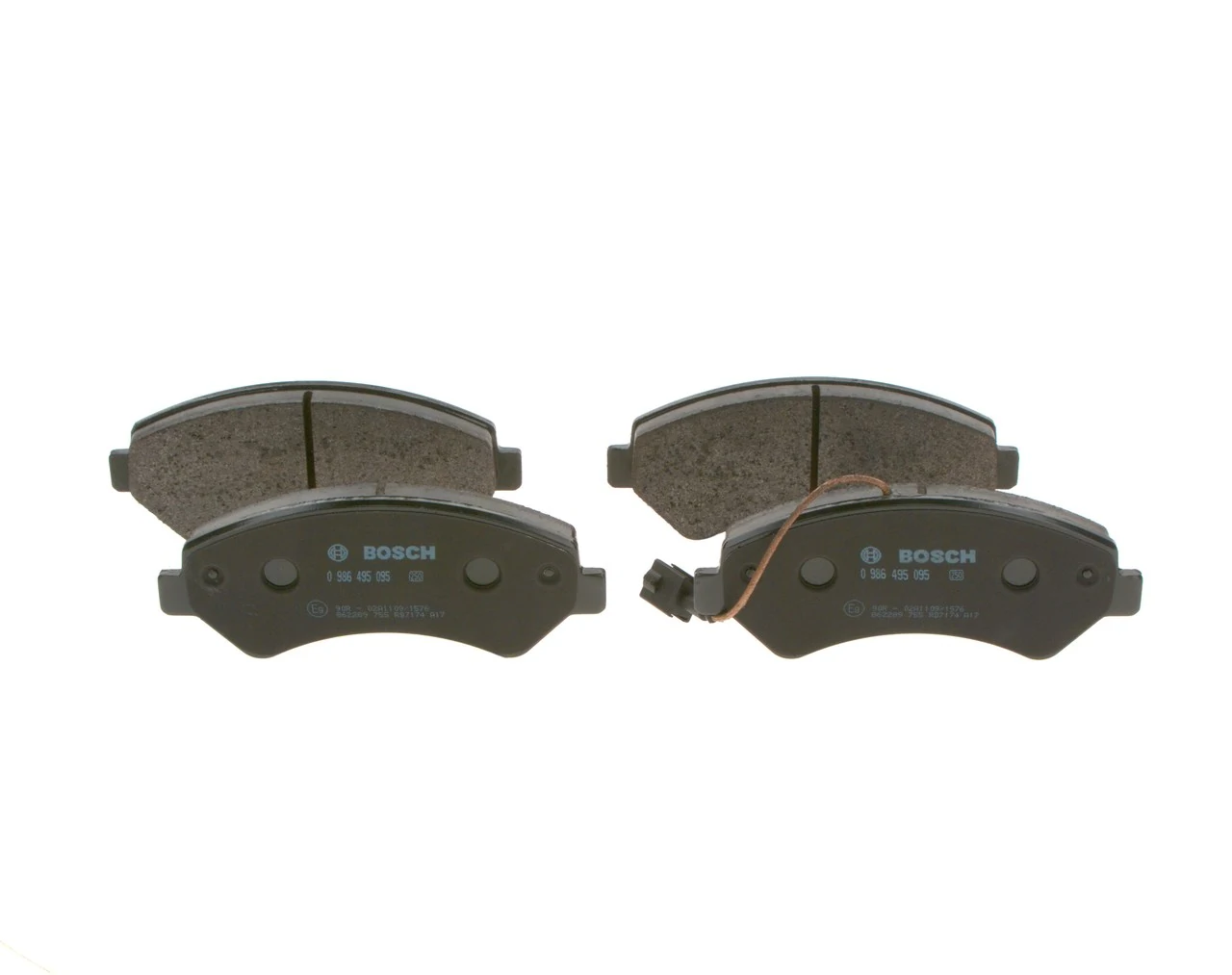 Pastillas de freno 0986495095 Bosch