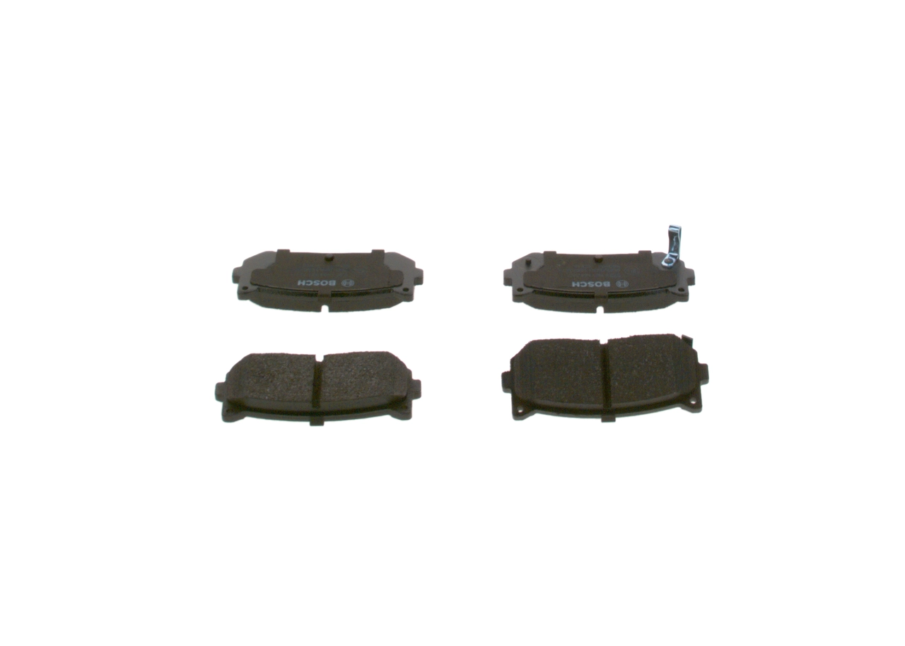 0986424693 Bosch Pastillas freno traseras