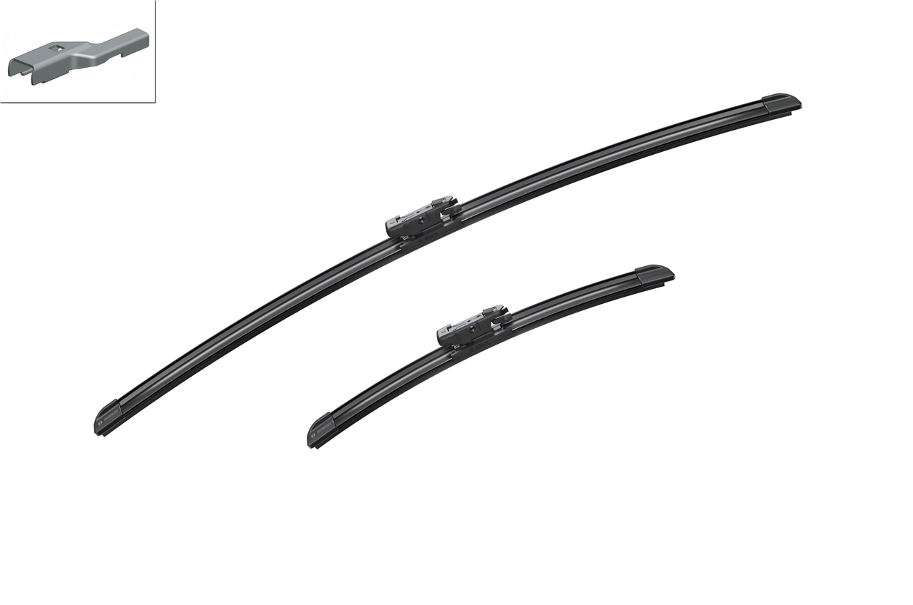 Comprar 3397007583 Bosch Juego de escobillas de luna delantera, 2 piezas