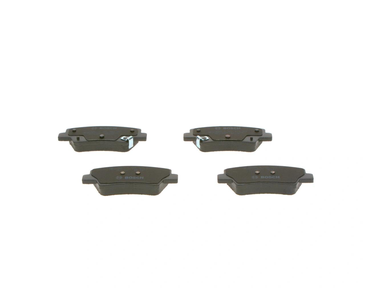 0986494557 Bosch Pastillas freno traseras