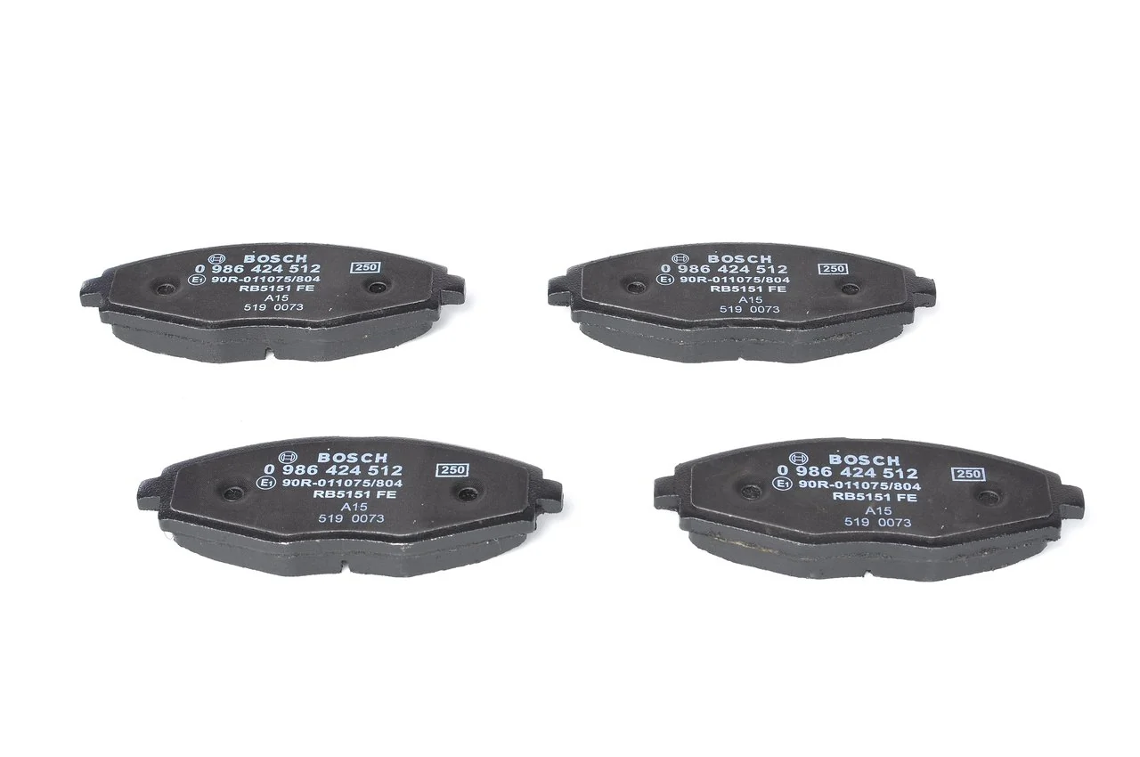 Comprar 0986424512 Bosch Pastillas delanteras de freno