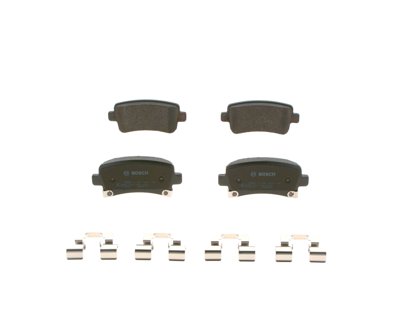 Comprar 0986424124 Bosch Pastillas de freno traseras