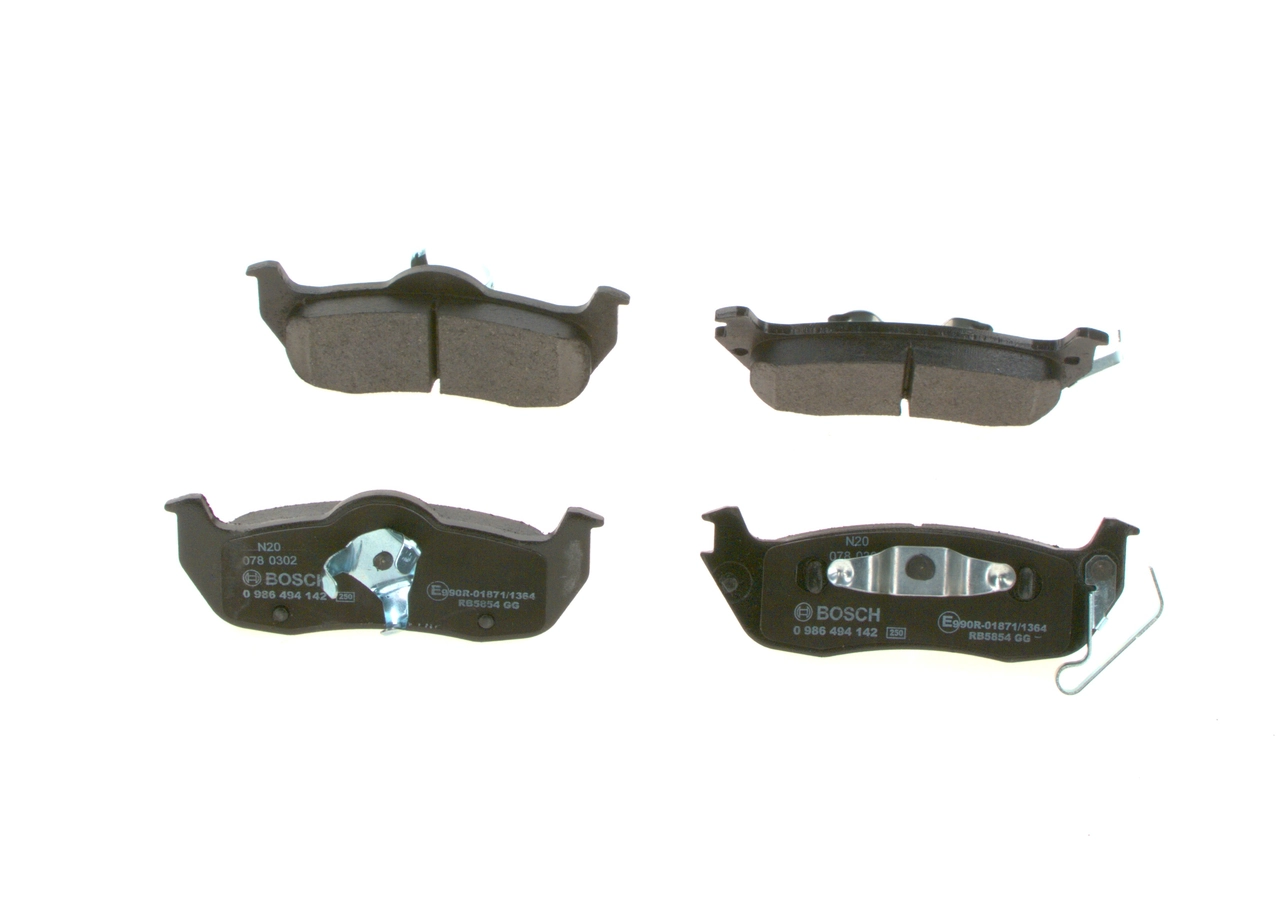 Pastillas traseras de freno Bosch 0986494142 precio, desde 30,61 EUR