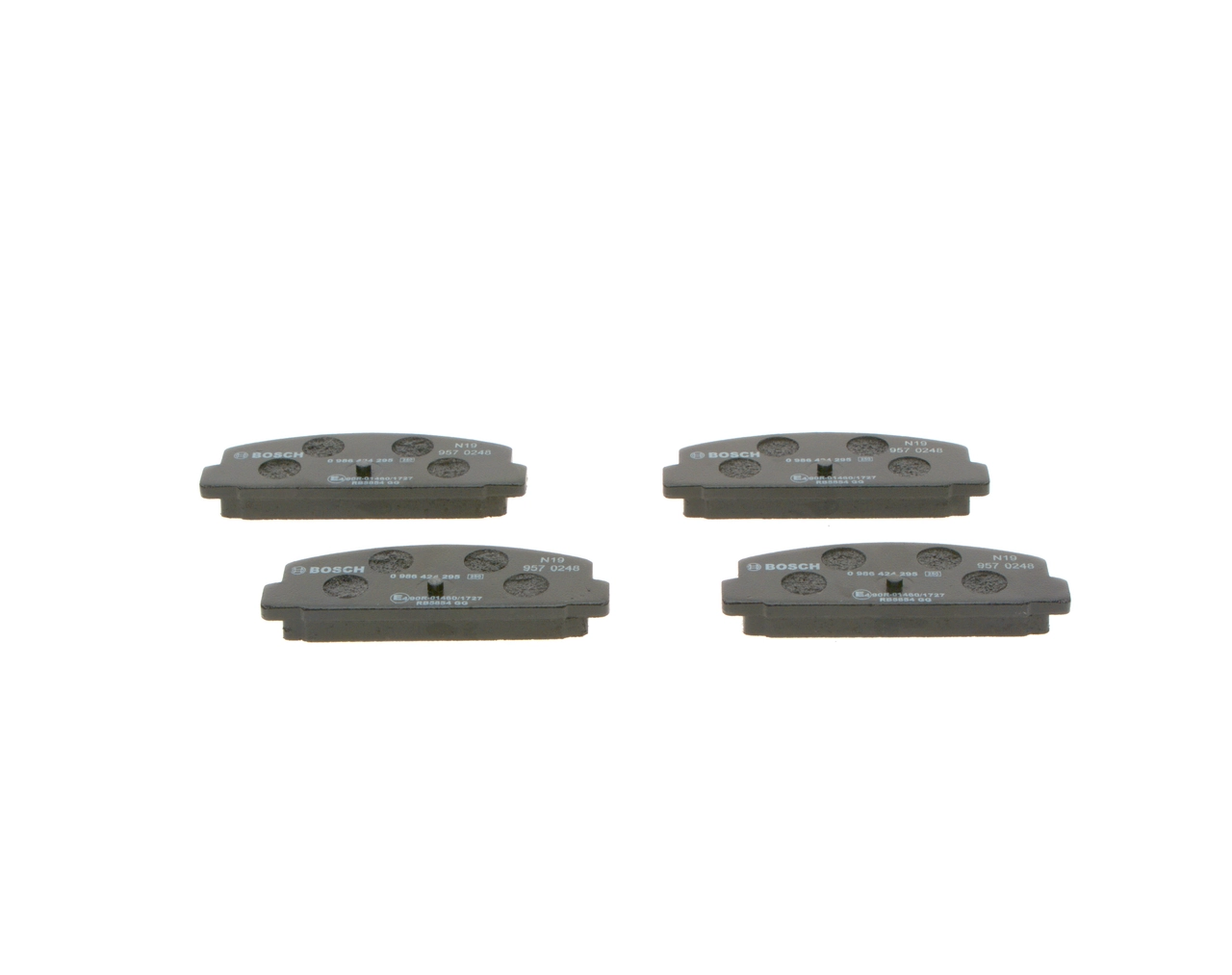 Pastillas traseras Bosch 0986424295