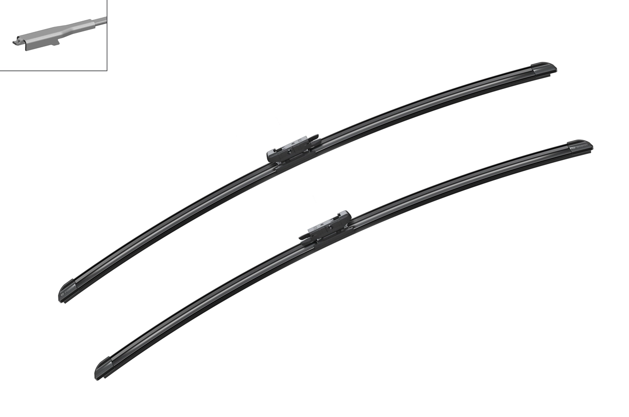 Comprar 3397014824 Bosch Juego de escobillas de luna delantera, 2 piezas