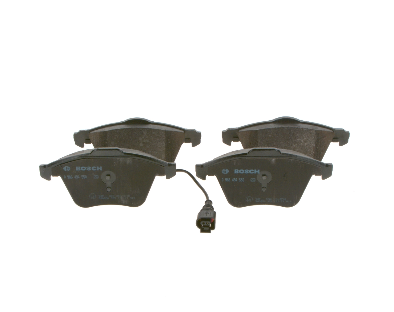 Comprar 0986494550 Bosch Pastillas delanteras de freno