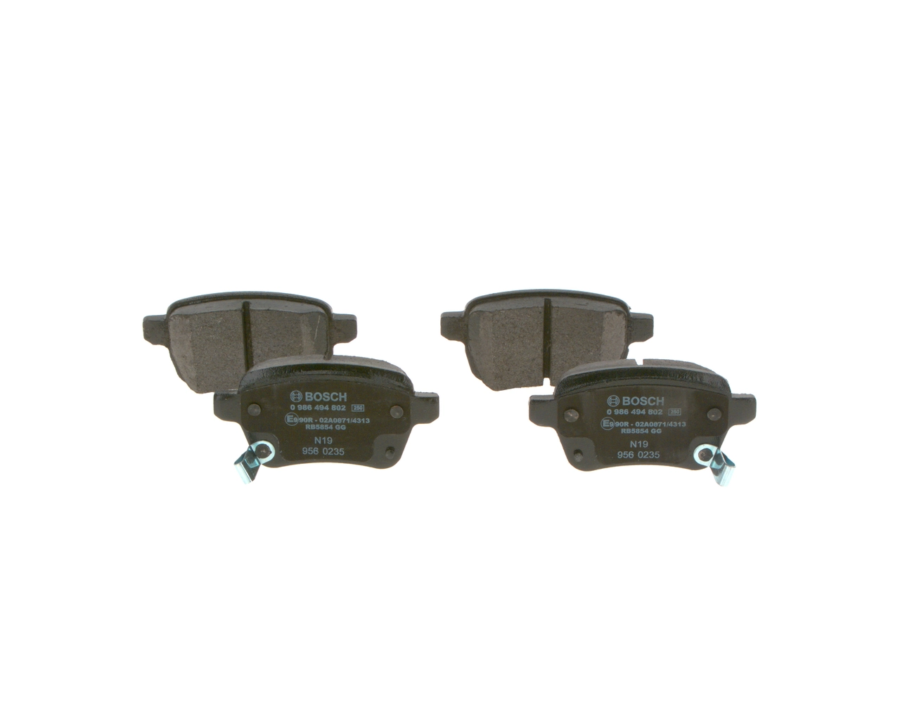 Pastillas traseras de freno Bosch 0986494802 precio, desde 28,62 EUR