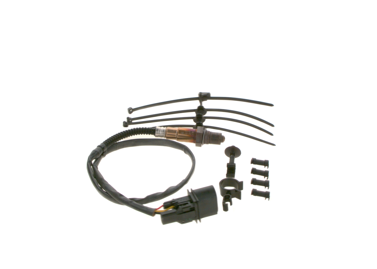 Sonda lambda, sensor de oxígeno antes del catalizador izquierdo 0258007357 Bosch