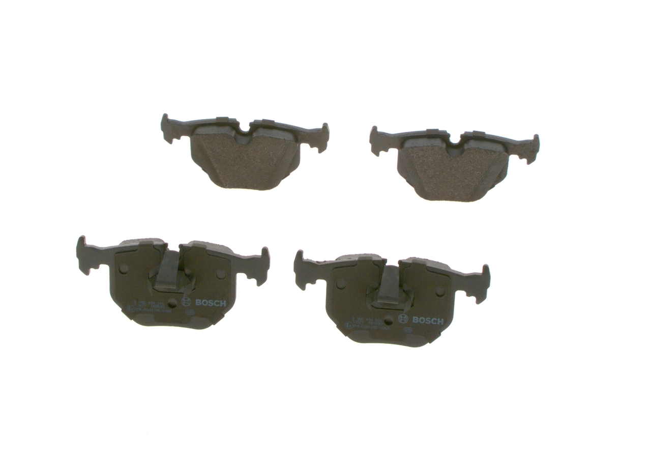 0986494006 Bosch Pastillas freno traseras