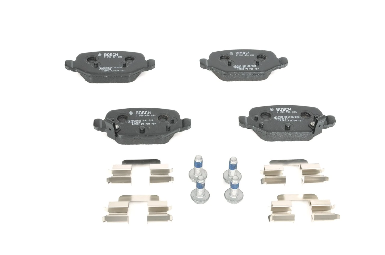 Pastillas de freno traseras 0986494935 Bosch