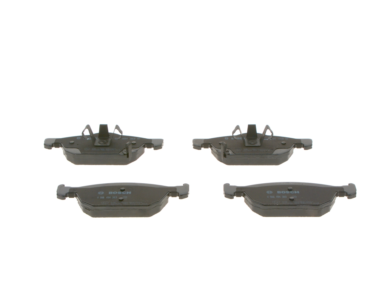 Comprar 0986494383 Bosch Pastillas delanteras de freno