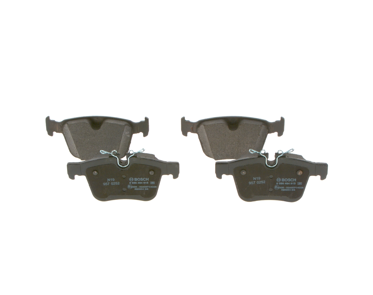 Comprar 0986494819 Bosch Pastillas de freno traseras