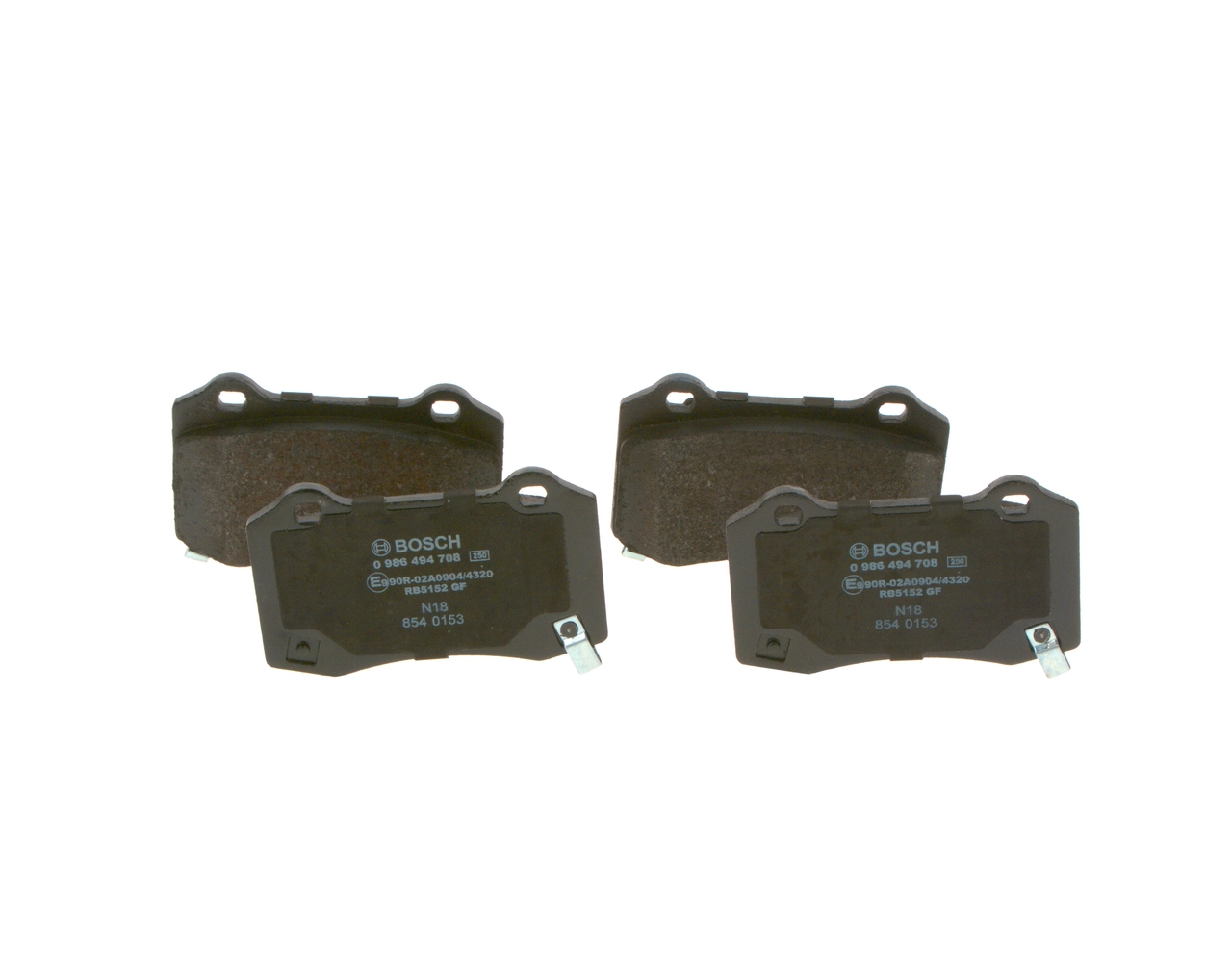 Comprar 0986494708 Bosch Pastillas de freno traseras